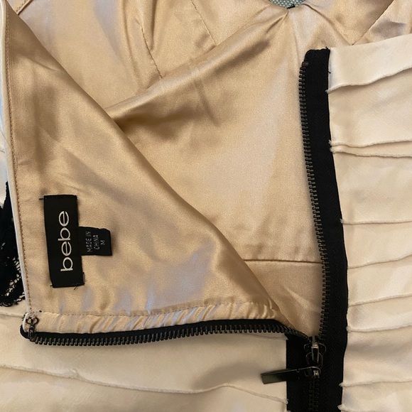 Bebe Halter mini dress, size Medium, measurements in photos. - Picture 2 of 6